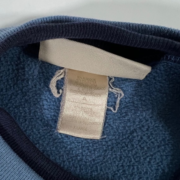 MC Sportswear Beary Special Grandma Crewneck Sweatshirt Blue XL Embroidered FLAW - Picture 4 of 8